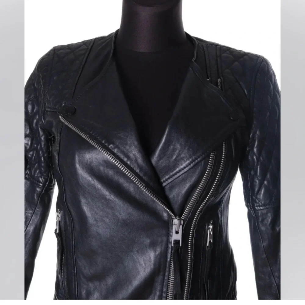 All Saints Leather Jacket - Picture 5 of 8